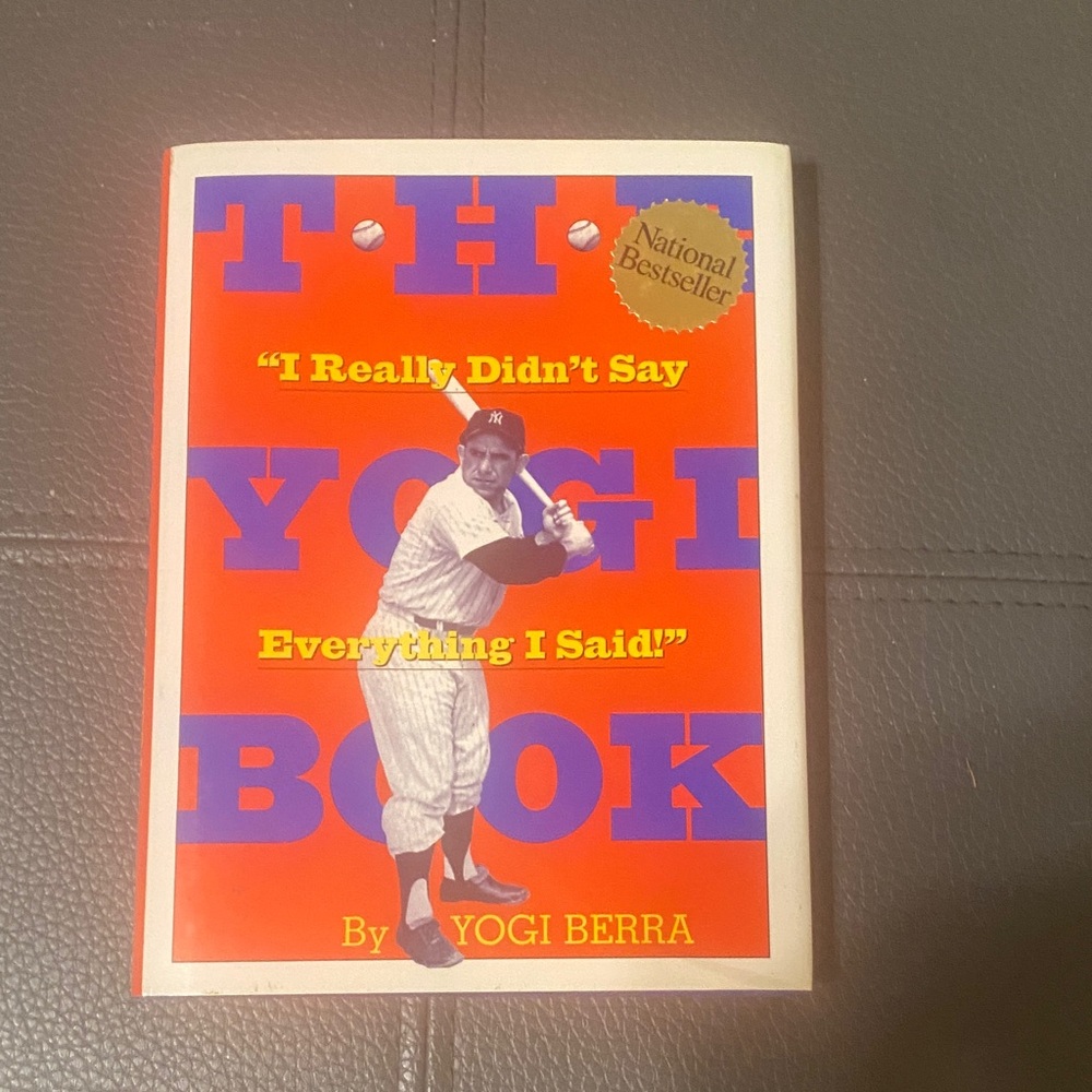 The Yogi Book by Yogi Berra SIGNED BY YOGI BERRA